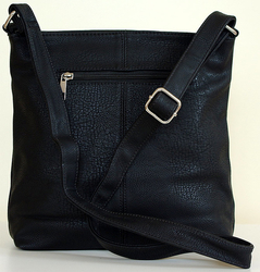 Trendy CROSSBODY černá kabelka taška přes rameno