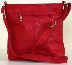 Trendy CROSSBODY červená kabelka taška přes rameno listonoška