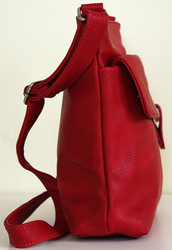 Trendy CROSSBODY červená kabelka taška přes rameno listonoška