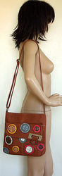 Trendy CROSSBODY kabelka taška přes rameno listonoška